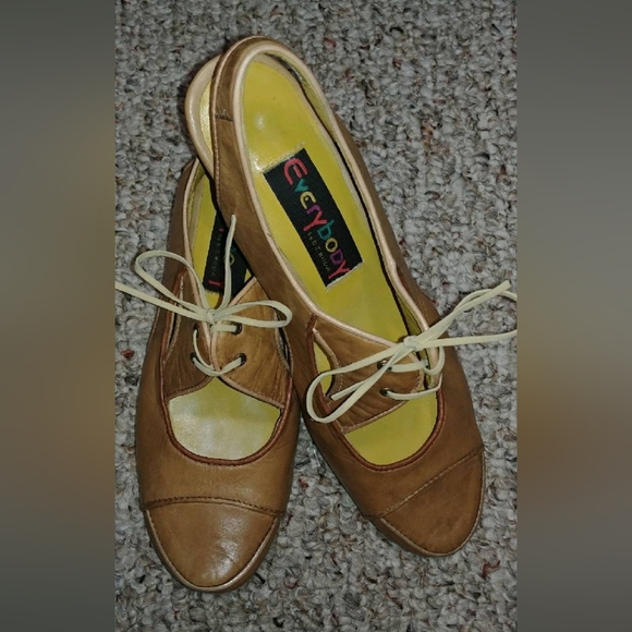 Everybody leather slingback shoes - Picture 3 of 5